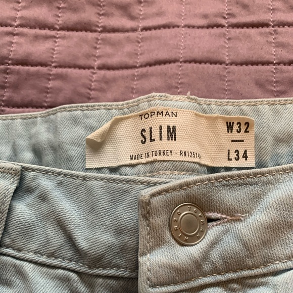 Topman Men Jean size W32 L34 - Picture 6 of 8